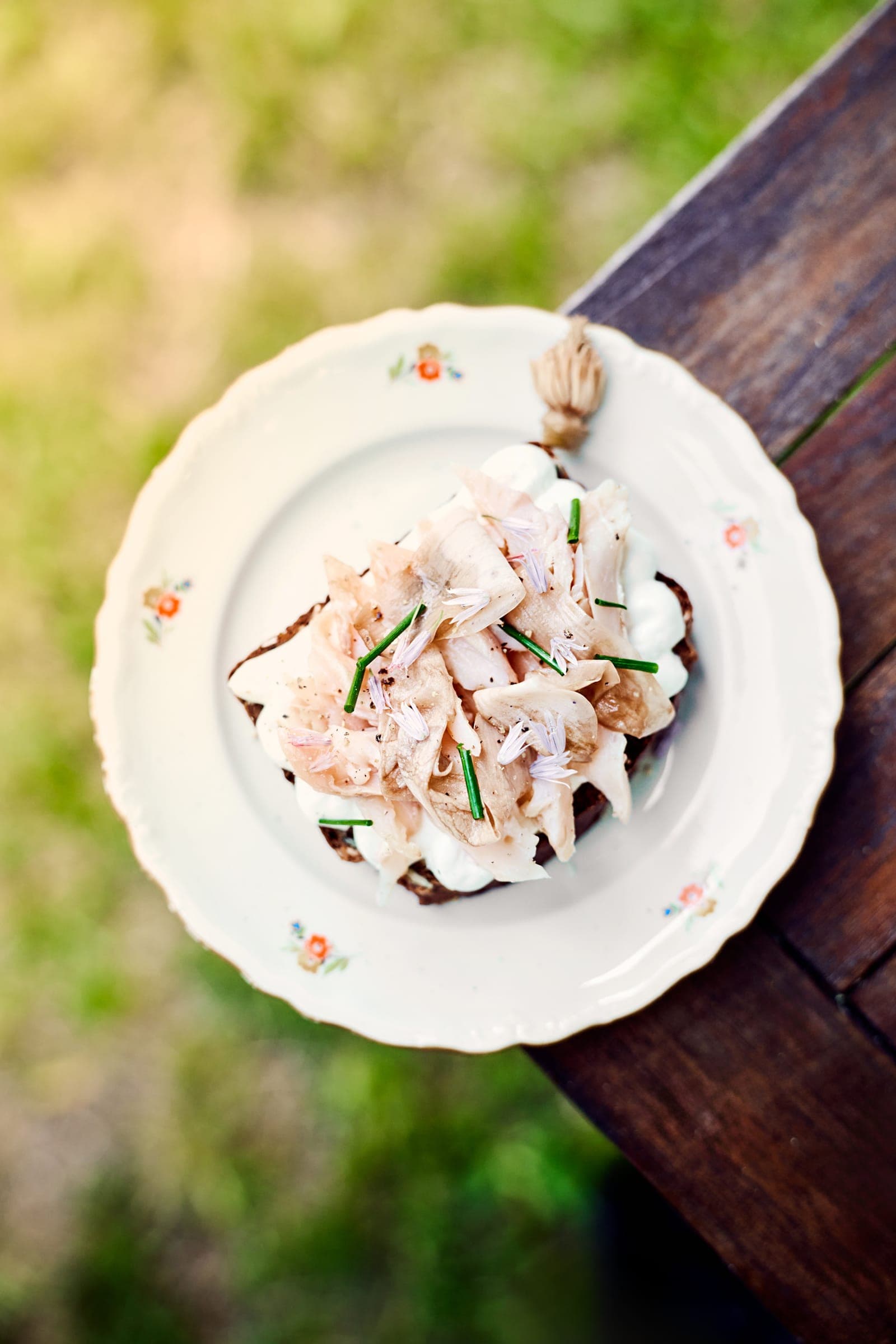 Food — Teller von oben